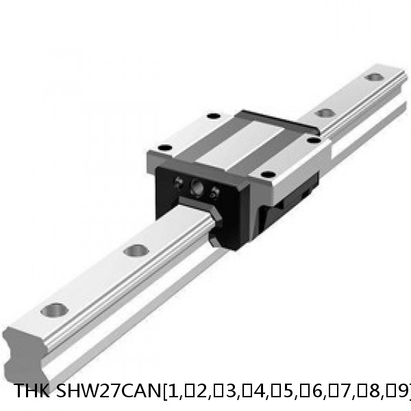 SHW27CAN[1,​2,​3,​4,​5,​6,​7,​8,​9]C1+[74-3000/1]L THK Linear Guide Caged Ball Wide Rail SHW Accuracy and Preload Selectable