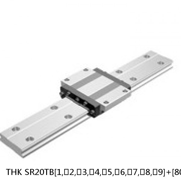SR20TB[1,​2,​3,​4,​5,​6,​7,​8,​9]+[80-3000/1]L THK Radial Load Linear Guide Accuracy and Preload Selectable SR Series