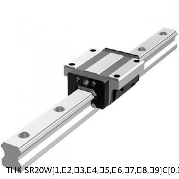 SR20W[1,​2,​3,​4,​5,​6,​7,​8,​9]C[0,​1]M+[80-1480/1]LM THK Radial Load Linear Guide Accuracy and Preload Selectable SR Series