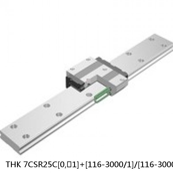 7CSR25C[0,​1]+[116-3000/1]/[116-3000/1]L[P,​SP,​UP] THK Cross-Rail Guide Block Set
