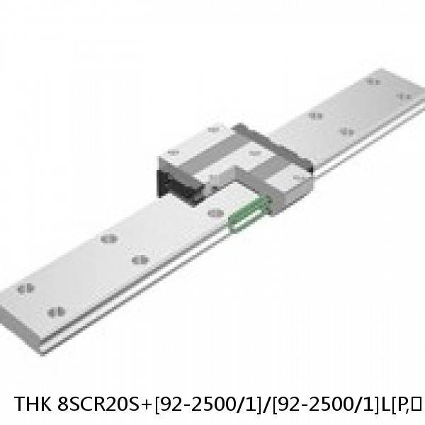 8SCR20S+[92-2500/1]/[92-2500/1]L[P,​SP,​UP] THK Caged-Ball Cross Rail Linear Motion Guide Set