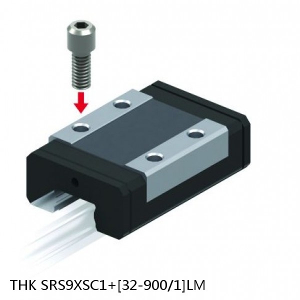 SRS9XSC1+[32-900/1]LM THK Miniature Linear Guide Caged Ball SRS Series