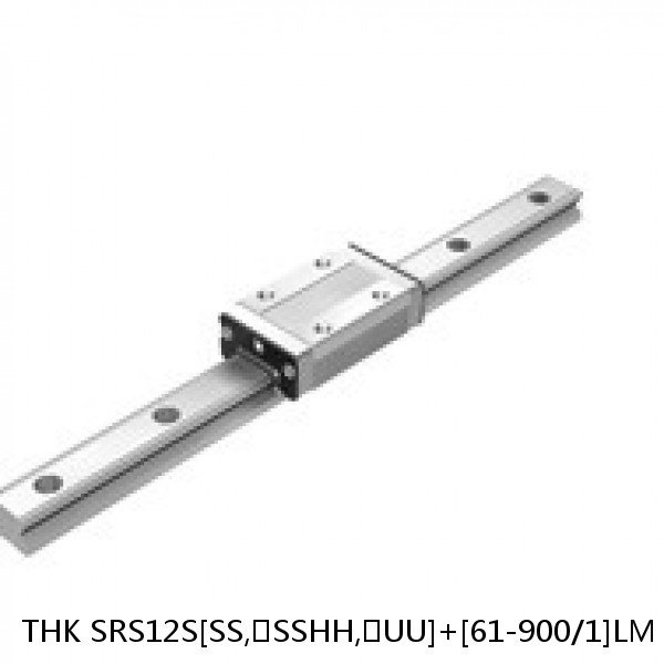 SRS12S[SS,​SSHH,​UU]+[61-900/1]LM THK Miniature Linear Guide Caged Ball SRS Series