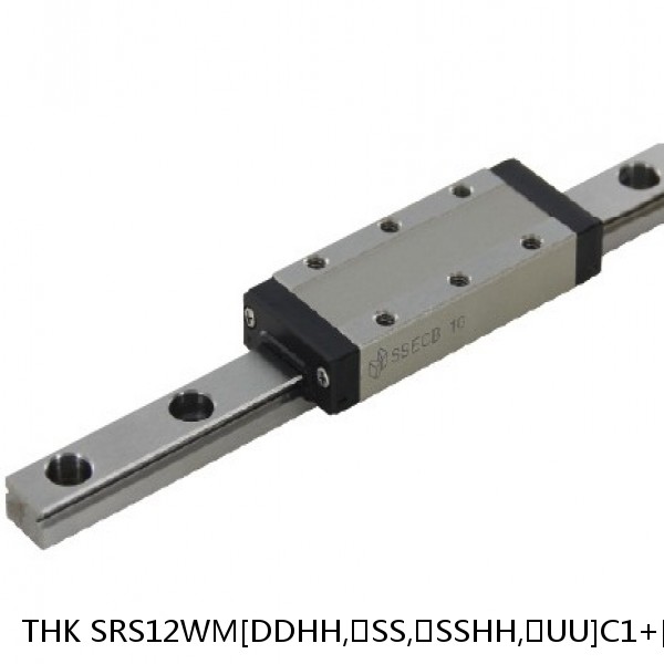 SRS12WM[DDHH,​SS,​SSHH,​UU]C1+[53-1000/1]L[H,​P]M THK Miniature Linear Guide Caged Ball SRS Series