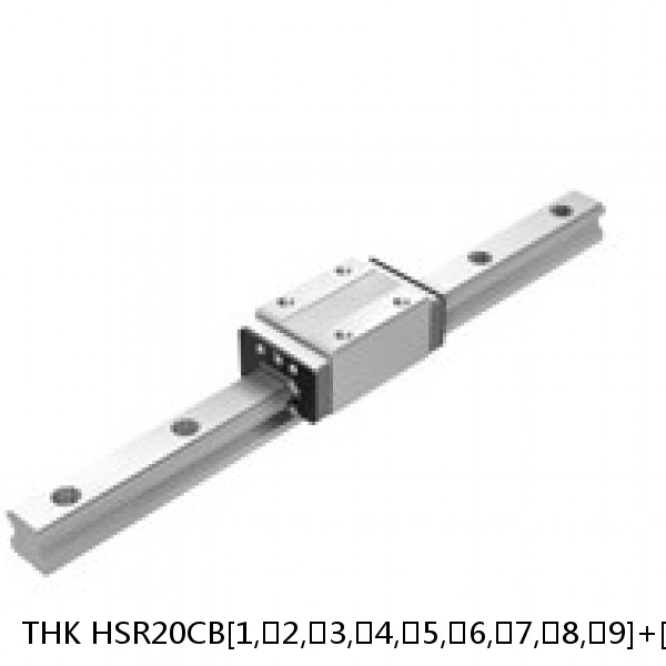 HSR20CB[1,​2,​3,​4,​5,​6,​7,​8,​9]+[87-3000/1]L[H,​P,​SP,​UP] THK Standard Linear Guide Accuracy and Preload Selectable HSR Series