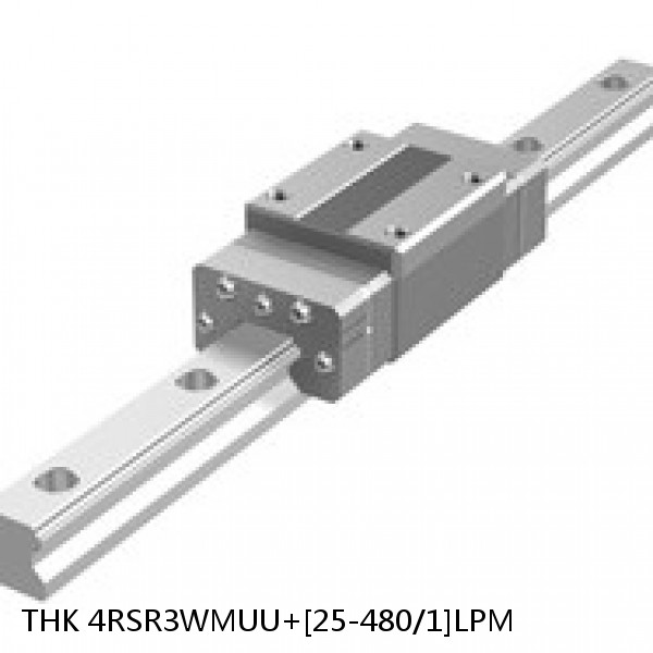 4RSR3WMUU+[25-480/1]LPM THK Miniature Linear Guide Full Ball RSR Series