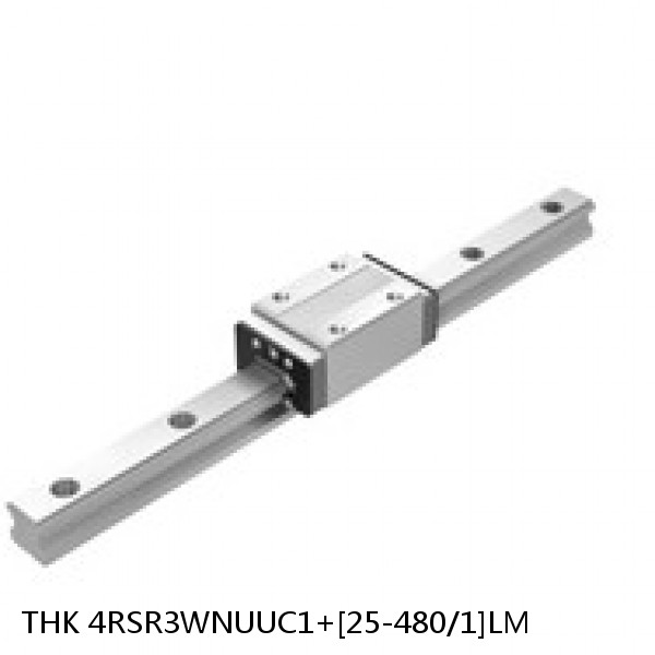 4RSR3WNUUC1+[25-480/1]LM THK Miniature Linear Guide Full Ball RSR Series