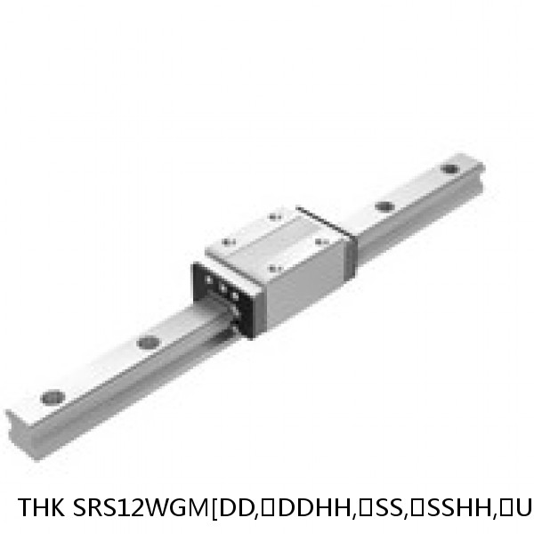 SRS12WGM[DD,​DDHH,​SS,​SSHH,​UU]+[46-1000/1]L[H,​P]M THK Miniature Linear Guide Full Ball SRS-G Accuracy and Preload Selectable