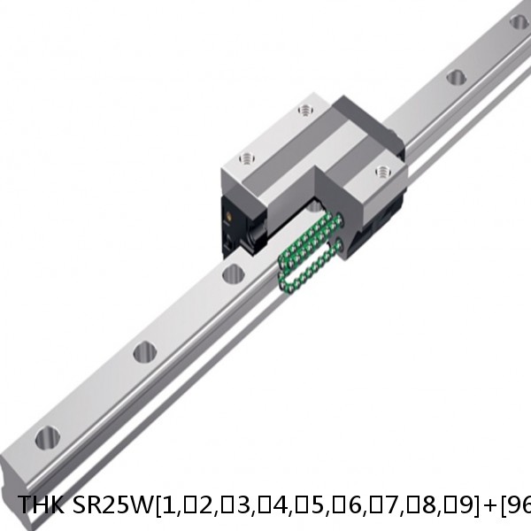 SR25W[1,​2,​3,​4,​5,​6,​7,​8,​9]+[96-3000/1]LY[H,​P,​SP,​UP] THK Radial Load Linear Guide Accuracy and Preload Selectable SR Series