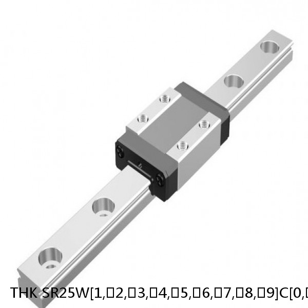SR25W[1,​2,​3,​4,​5,​6,​7,​8,​9]C[0,​1]+[96-3000/1]LY THK Radial Load Linear Guide Accuracy and Preload Selectable SR Series