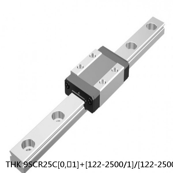 9SCR25C[0,​1]+[122-2500/1]/[122-2500/1]L[P,​SP,​UP] THK Caged-Ball Cross Rail Linear Motion Guide Set