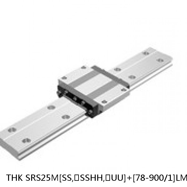 SRS25M[SS,​SSHH,​UU]+[78-900/1]LM THK Miniature Linear Guide Caged Ball SRS Series