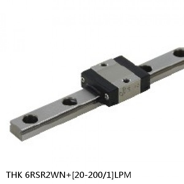 6RSR2WN+[20-200/1]LPM THK Miniature Linear Guide Full Ball RSR Series