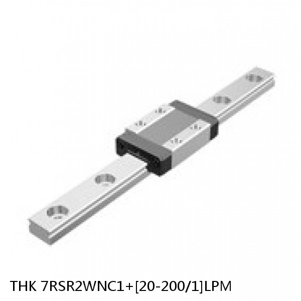 7RSR2WNC1+[20-200/1]LPM THK Miniature Linear Guide Full Ball RSR Series