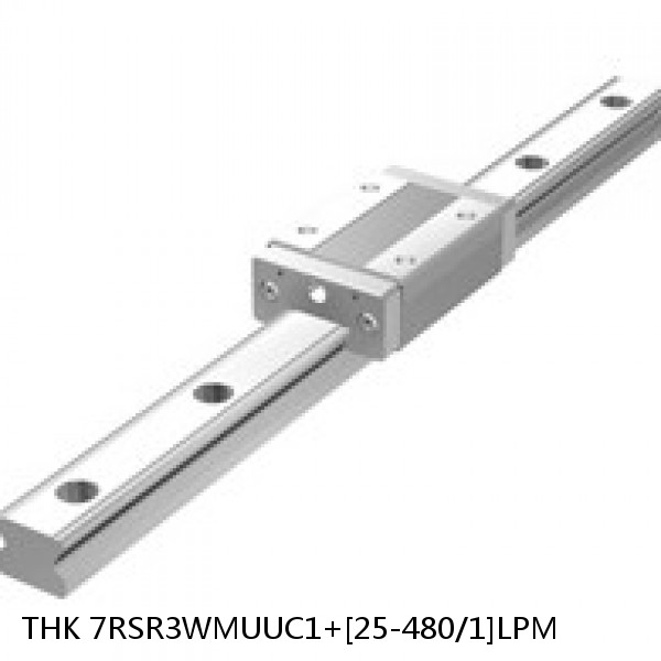 7RSR3WMUUC1+[25-480/1]LPM THK Miniature Linear Guide Full Ball RSR Series