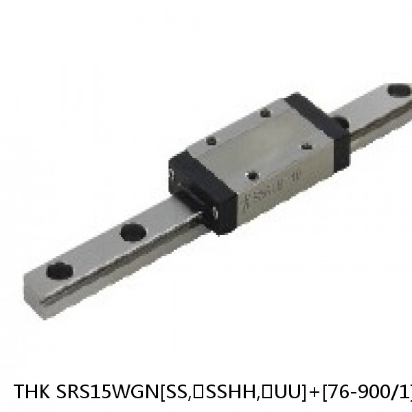 SRS15WGN[SS,​SSHH,​UU]+[76-900/1]LM THK Miniature Linear Guide Full Ball SRS-G Accuracy and Preload Selectable