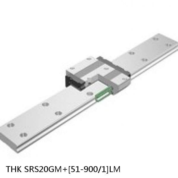 SRS20GM+[51-900/1]LM THK Miniature Linear Guide Full Ball SRS-G Accuracy and Preload Selectable