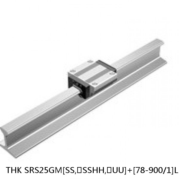 SRS25GM[SS,​SSHH,​UU]+[78-900/1]LM THK Miniature Linear Guide Full Ball SRS-G Accuracy and Preload Selectable