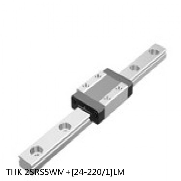 2SRS5WM+[24-220/1]LM THK Miniature Linear Guide Caged Ball SRS Series