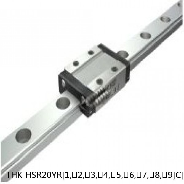 HSR20YR[1,​2,​3,​4,​5,​6,​7,​8,​9]C[0,​1]M+[87-1480/1]LM THK Standard Linear Guide Accuracy and Preload Selectable HSR Series