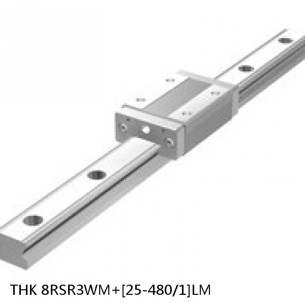 8RSR3WM+[25-480/1]LM THK Miniature Linear Guide Full Ball RSR Series