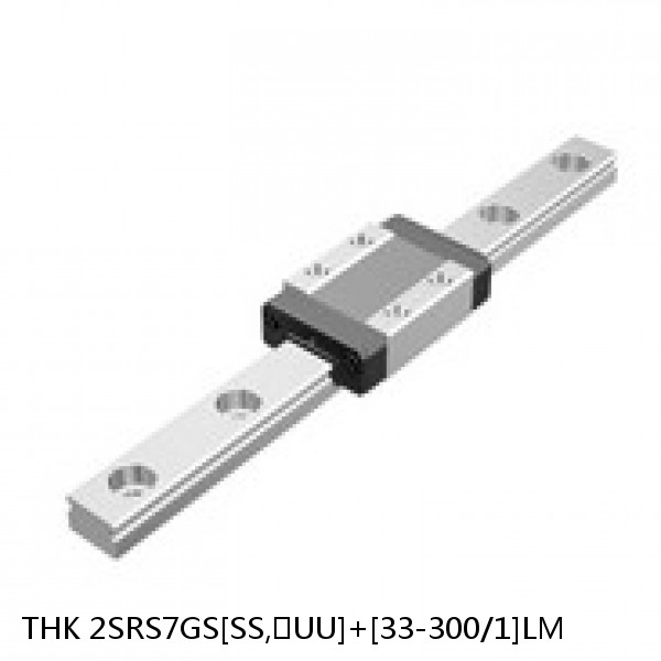 2SRS7GS[SS,​UU]+[33-300/1]LM THK Miniature Linear Guide Full Ball SRS-G Accuracy and Preload Selectable