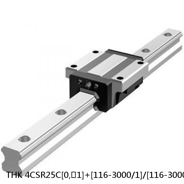 4CSR25C[0,​1]+[116-3000/1]/[116-3000/1]L[P,​SP,​UP] THK Cross-Rail Guide Block Set #1 small image