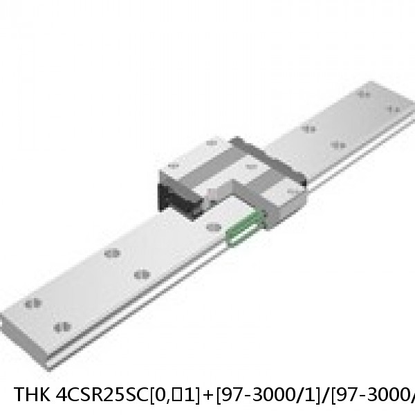 4CSR25SC[0,​1]+[97-3000/1]/[97-3000/1]L[P,​SP,​UP] THK Cross-Rail Guide Block Set