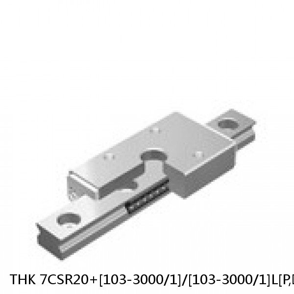 7CSR20+[103-3000/1]/[103-3000/1]L[P,​SP,​UP] THK Cross-Rail Guide Block Set #1 small image