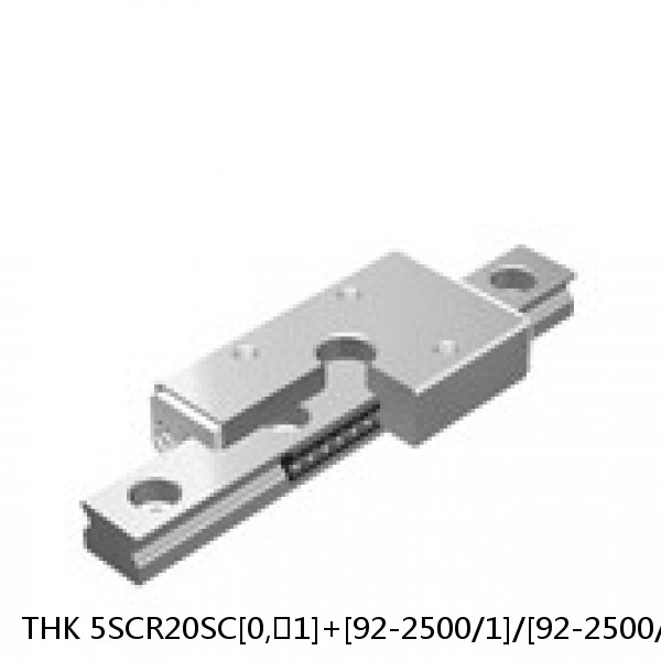 5SCR20SC[0,​1]+[92-2500/1]/[92-2500/1]L[P,​SP,​UP] THK Caged-Ball Cross Rail Linear Motion Guide Set #1 small image