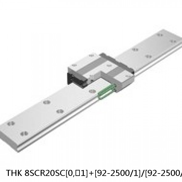 8SCR20SC[0,​1]+[92-2500/1]/[92-2500/1]L[P,​SP,​UP] THK Caged-Ball Cross Rail Linear Motion Guide Set #1 small image