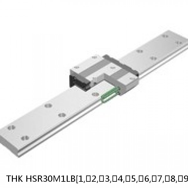 HSR30M1LB[1,​2,​3,​4,​5,​6,​7,​8,​9]+[135-1500/1]L THK High Temperature Linear Guide Accuracy and Preload Selectable HSR-M1 Series