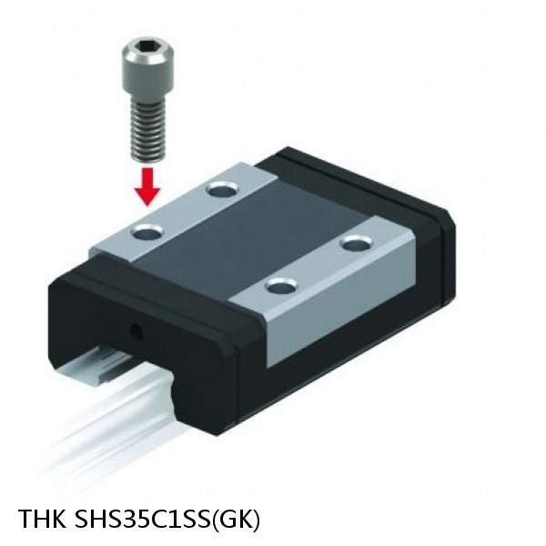 SHS35C1SS(GK) THK Caged Ball Linear Guide (Block Only) Standard Grade Interchangeable SHS Series #1 small image
