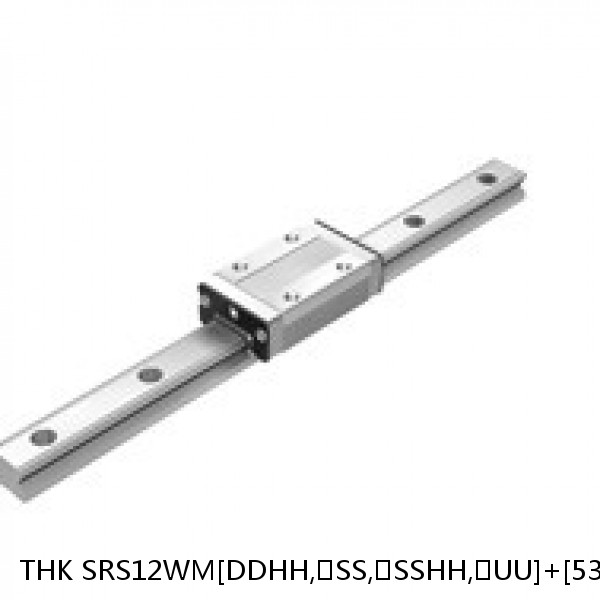 SRS12WM[DDHH,​SS,​SSHH,​UU]+[53-1000/1]LM THK Miniature Linear Guide Caged Ball SRS Series #1 small image