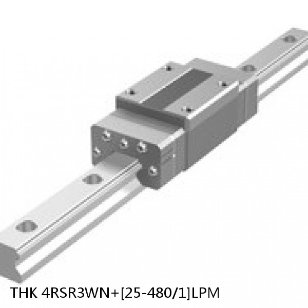 4RSR3WN+[25-480/1]LPM THK Miniature Linear Guide Full Ball RSR Series #1 small image