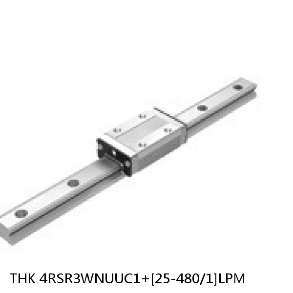 4RSR3WNUUC1+[25-480/1]LPM THK Miniature Linear Guide Full Ball RSR Series #1 small image