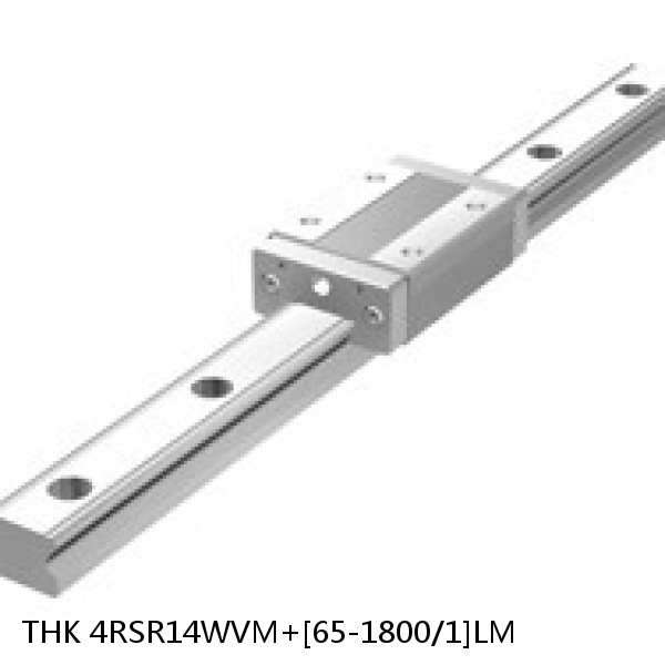 4RSR14WVM+[65-1800/1]LM THK Miniature Linear Guide Full Ball RSR Series