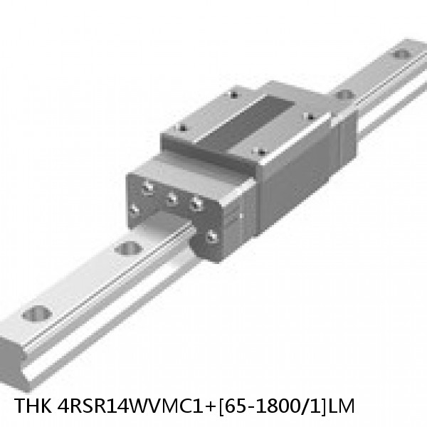4RSR14WVMC1+[65-1800/1]LM THK Miniature Linear Guide Full Ball RSR Series #1 small image
