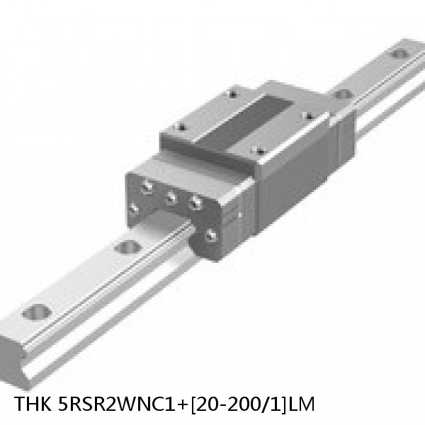 5RSR2WNC1+[20-200/1]LM THK Miniature Linear Guide Full Ball RSR Series #1 small image