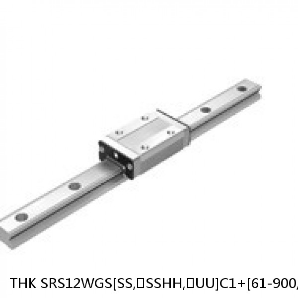SRS12WGS[SS,​SSHH,​UU]C1+[61-900/1]LM THK Miniature Linear Guide Full Ball SRS-G Accuracy and Preload Selectable #1 small image