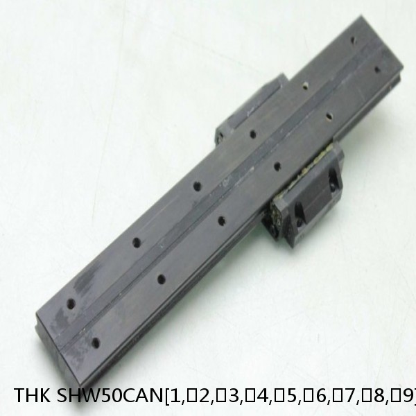 SHW50CAN[1,​2,​3,​4,​5,​6,​7,​8,​9]+[108-3000/1]L[H,​P,​SP,​UP] THK Linear Guide Caged Ball Wide Rail SHW Accuracy and Preload Selectable #1 small image
