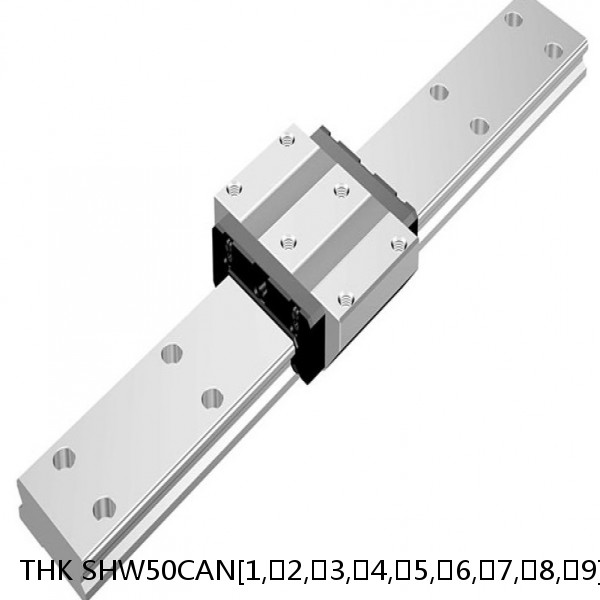 SHW50CAN[1,​2,​3,​4,​5,​6,​7,​8,​9]C[0,​1]+[108-3000/1]L[H,​P,​SP,​UP] THK Linear Guide Caged Ball Wide Rail SHW Accuracy and Preload Selectable #1 small image