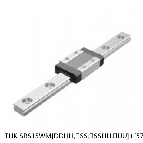 SRS15WM[DDHH,​SS,​SSHH,​UU]+[57-1000/1]LM THK Miniature Linear Guide Caged Ball SRS Series #1 small image