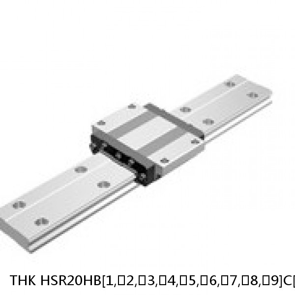 HSR20HB[1,​2,​3,​4,​5,​6,​7,​8,​9]C[0,​1]+[103-3000/1]L THK Standard Linear Guide Accuracy and Preload Selectable HSR Series #1 small image