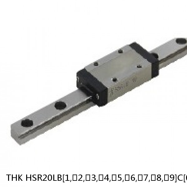 HSR20LB[1,​2,​3,​4,​5,​6,​7,​8,​9]C[0,​1]M+[103-1480/1]L[H,​P,​SP,​UP]M THK Standard Linear Guide Accuracy and Preload Selectable HSR Series