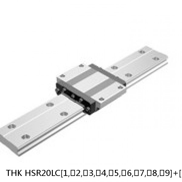 HSR20LC[1,​2,​3,​4,​5,​6,​7,​8,​9]+[103-3000/1]L THK Standard Linear Guide Accuracy and Preload Selectable HSR Series
