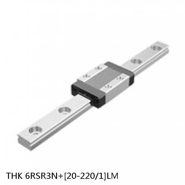 6RSR3N+[20-220/1]LM THK Miniature Linear Guide Full Ball RSR Series #1 small image