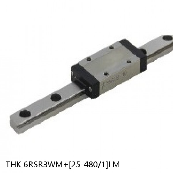 6RSR3WM+[25-480/1]LM THK Miniature Linear Guide Full Ball RSR Series #1 small image