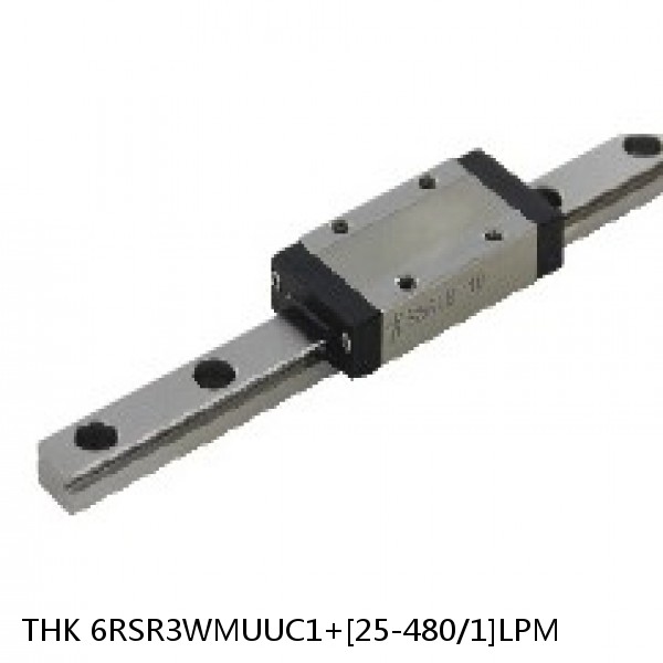 6RSR3WMUUC1+[25-480/1]LPM THK Miniature Linear Guide Full Ball RSR Series #1 small image