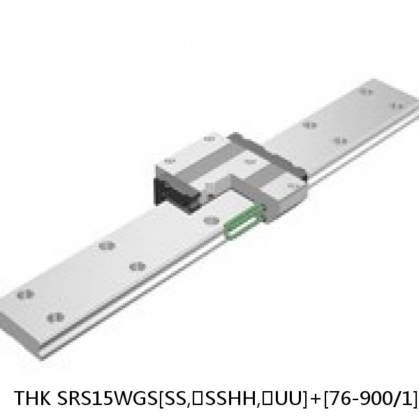 SRS15WGS[SS,​SSHH,​UU]+[76-900/1]LM THK Miniature Linear Guide Full Ball SRS-G Accuracy and Preload Selectable #1 small image